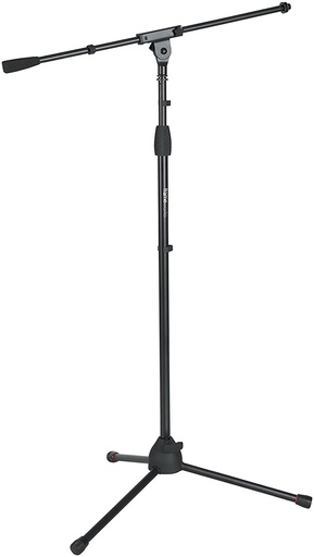 [GFW-MIC-2110] Frameworks Tripod Mic Stand with Single Section Boom and Deluxe One-Handed Clutch