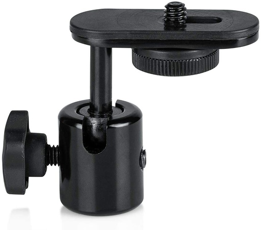[GFW-MIC-CAMERA-MT] Gator Camera Mount Mic Stand Adapter with Ball-and-Socket Head