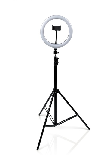 [GFW-RINGLIGHTTRIPD] Gator 10" Ring Light Tripod Stand W/ Phone Clamp