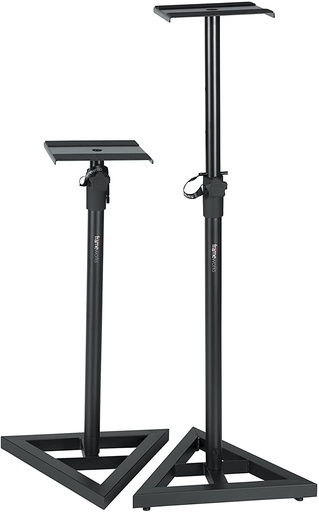 [GFW-SPK-SM50] Gator Frameworks GFW-SPK-SM50 Studio Adjustable-Height Monitor Stands (pair)