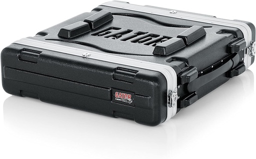 [GR-2L] Gator GR-2L Molded 2U 19" Locking Case