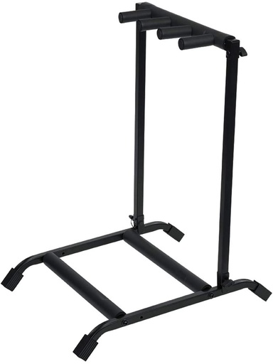 [RI-GTR-RACK3] Gator Rok-It collapsible, folding guitar rack designed to hold 3x electric or acoustic guitars