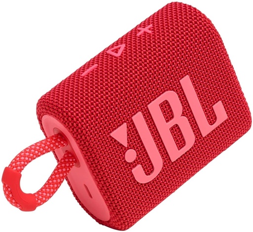 [GO3 Red] JBL Portable IP67 Waterproof Speaker - up to 5-hours playtime (Red)