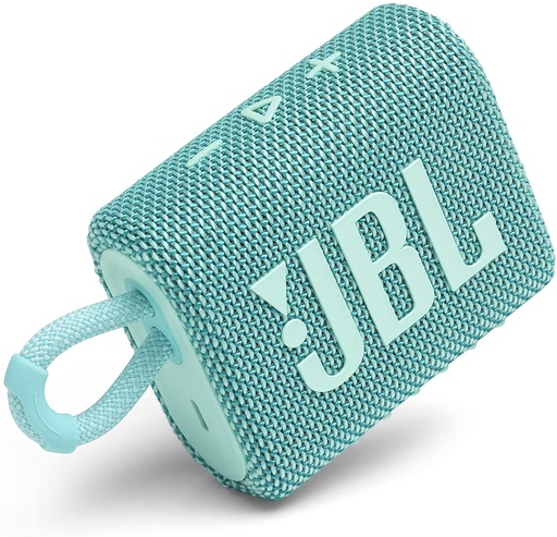 [GO3 Teal] JBL Portable IP67 Waterproof Speaker - up to 5-hours playtime (Teal)