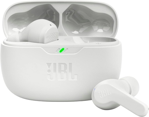 [VBEAMWHTAM] JBL Vibe Beam True Wireless Headphones (White)