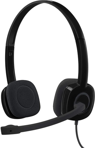 [H151] 981-000587 Stereo Headset H151 Black