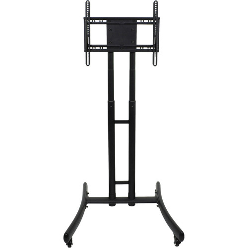 [FP1000] Adjustable-Height Rolling TV Stand up to 75'' tv sets. height range from 48.4'' to 68''.