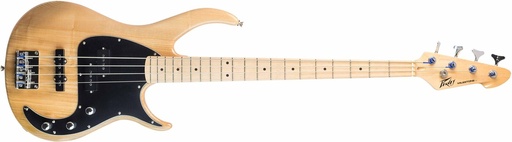 [Milestone Natural] Peavey Milestone 4 Natural 4 String Bass Guitar