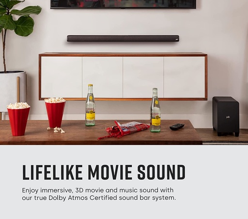 [Signa S4] Polk Dolby Atmos Sound Bar w/ Wireless Subwoofer