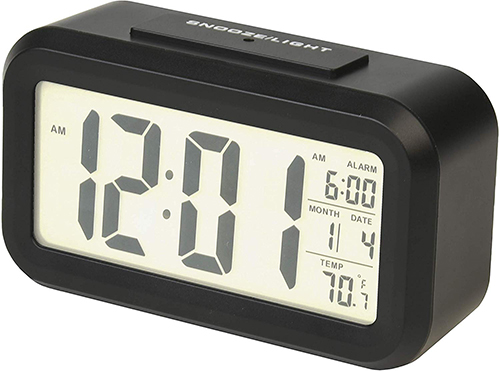 [RCD11A] RCA Battery Digital Alarm Clock with Temperature Display