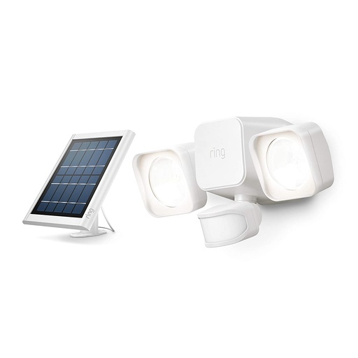 [Floodlight Solar White] RING Smart Lighting Floodlight Solar -..White