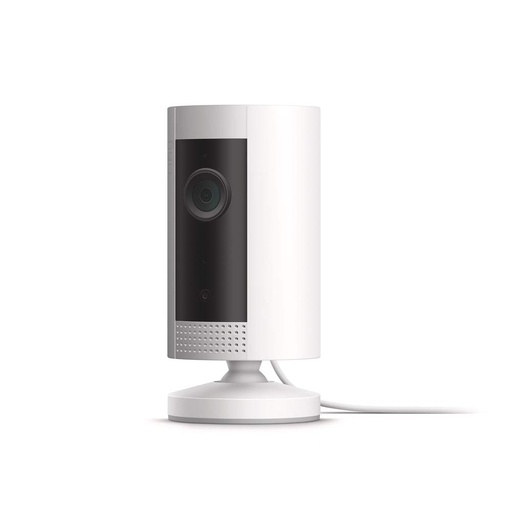 [INDOOR CAMERA-WHITE] Ring Indoor Cam - Compact Plug-In camera with Two-way talk (White)
