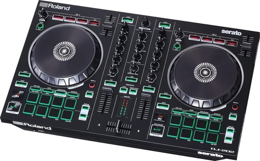 [DJ-202] Roland DJ-202 4-deck Serato DJ Controller with Drum Machine