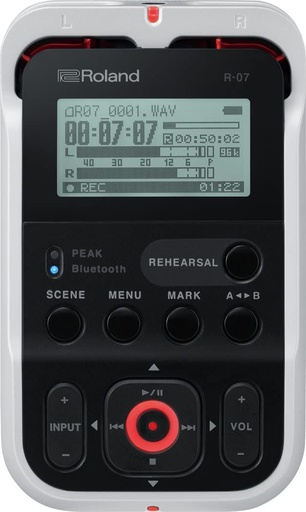 [R-07] Roland R-07 High-Resolution Handheld Audio Recorder
