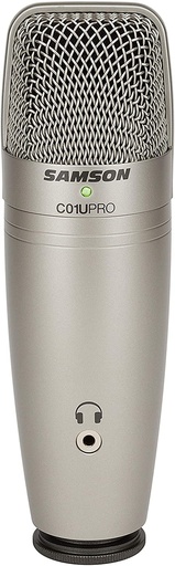 [C01U Pro] Samson USB Studio Condenser Microphone