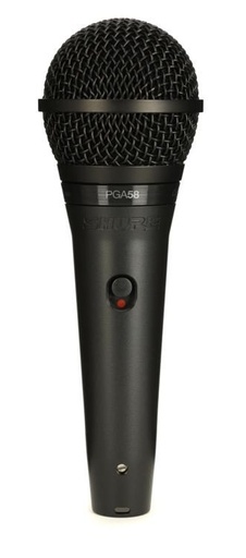 [PGA58QTR] Shure Cardioid Dynamic Microphone w/ 15ft XLR to 1/4" Cable