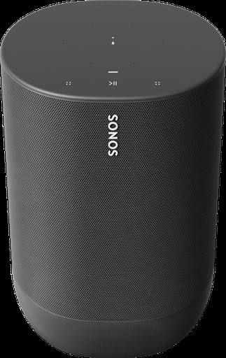 [MOVE-BLACK] Sonos battery-powered smart speaker for outdoor and indoor listening. BLACK