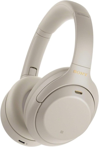 [WH1000XM4S] Sony WH1000XM4S Over Ear Noise Cancelling Bluetooth Headphones (Silver)