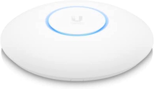 [U6-PRO-US] High-performance, ceiling-mounted WiFi 6 access point designed for large offices...WiFi 6 support (2.4/5 GHz bands), 5.3 Gbps aggregate throughput rate, (1) GbE RJ45 port (PoE In)