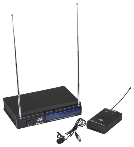 [PV-1 V1 BL] Peavey PV-1 V1 VHF Lavalier Wireless Mic