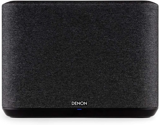 [Home 250 Black] Denon Wireless Smart Speaker (Black)  Mid-Size, Stereo Sound, Wi-Fi & Bluetooth, HEOS Built-in