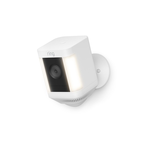 [Spotlight Cam Plus Batt White] Ring Spotlight Cam Plus Battery (White)