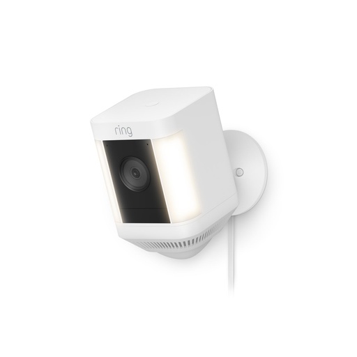 [Spotlight Cam Plus Plug White] Ring Spotlight Cam Plus Plug (White)