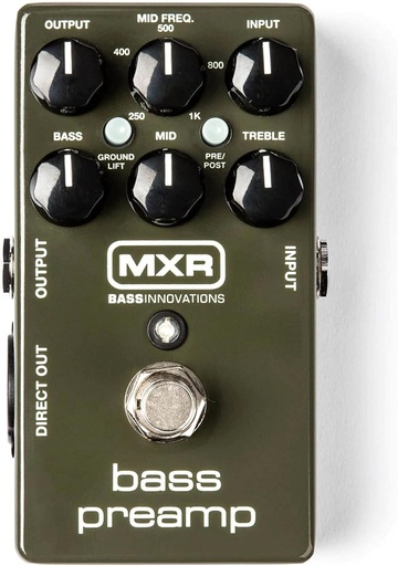 [M81] MXR M81 Bass Preamp Pedal