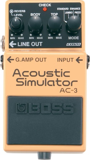 [AC-3] BOSS AC-3 Acoustic Simulator Pedal