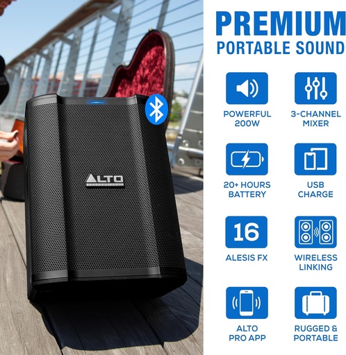 Alto Busker Rechargeable PA Speaker System