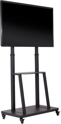[U-990A] U-990A Mobile TV Cart with Lockable Casters
