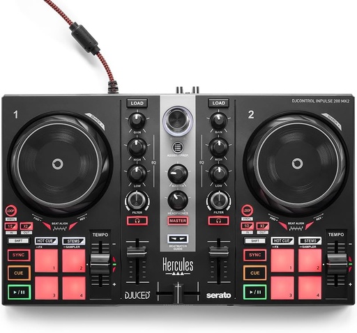 [Inpulse 200 MK2] Hercules Inpulse 200 MK2 2-Channel Serato DJ Controller