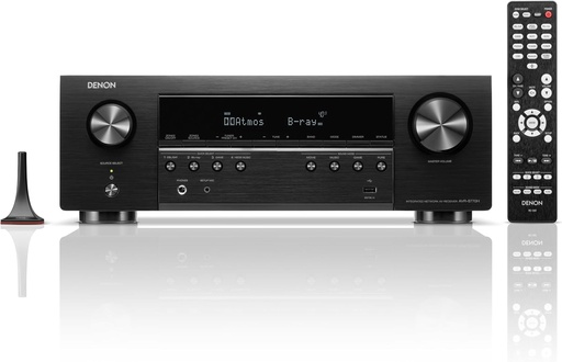 [AVRS770H] Denon AVRS770H 7.2 Ch Home Theater Receiver 75Wx7 8K AV Receiver with HEOS