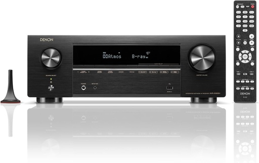 [AVRX1800H] Denon AVRX1800H 7.2 Ch. 175W 8K AV Receiver with HEOS® Built-in