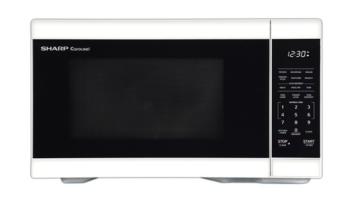 [SMC1161HW] Sharp SMC1161HW 1000-Watt 1.1 Cu/ft White Microwave