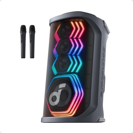 [Rave 3S] Soundcore by Anker Rave 3S Wireless Karaoke Party Speaker & Mics
