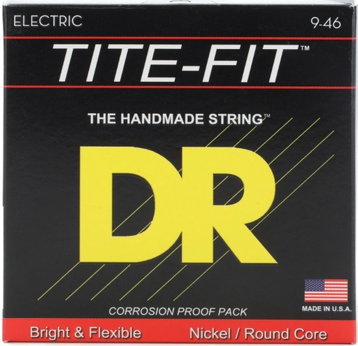 [LH-9] DR Strings LH-9 Tite Fit Electric Round Core 9-46