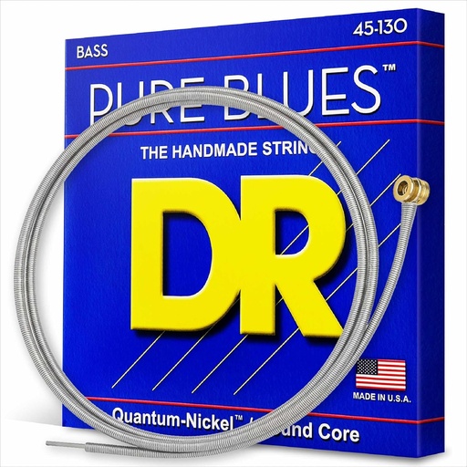 [PB5-130] DR Strings PB5-130 PURE BLUES 5-String Bass Guitar Strings