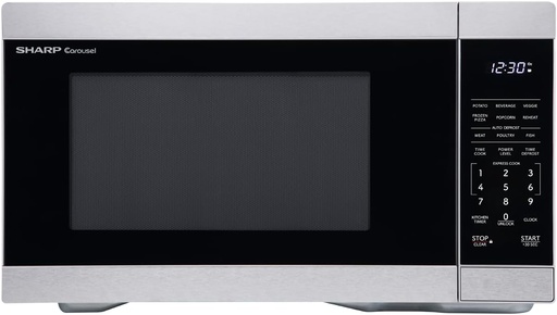 [SMC1162KS] Sharp SMC1162KS 1000-Watt 1.1 Cu/ft Stainless Steel Microwave