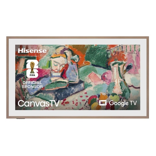 [65S7N] Hisense 65S7N 65" Canvas Google TV - 144Hz, Includes Frame