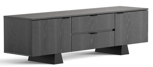 [ERFFL4-01BB] ErgoAV ERFFL4-01BB Black TV Stand