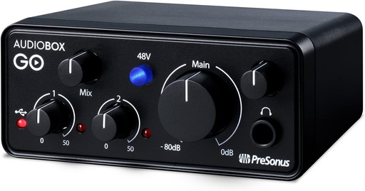 [AudioBox Go] PreSonus AudioBox GO | USB-C Audio Interface