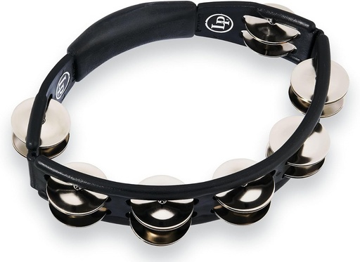 [LP150] Latin Percussion LP150 Handheld Tambourine (Black)