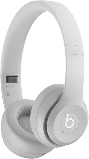 [Solo 4 Grey] Beats Solo 4 Drenched Grey On-Ear Bluetooth Headphones